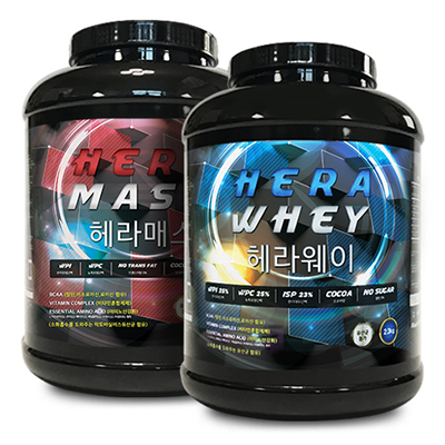 헤라웨이+헤라매스 set(총 2통) 프리미엄 단백질/데피니션 도움/체중증가 도움